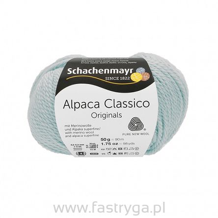 Włóczka merynos i alpaka - jasnoniebieska Alpaca Classico  56