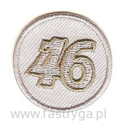 Naszywka na ubrania 46 beżowa