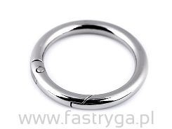 Kółko otwierane - karabińczyk  32 mm