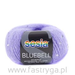 włóczka moherowa z cekinami Bluebell 4502