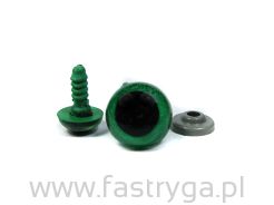 Oczka do maskotek kolor zielony 28 mm