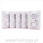 Stalowa żyłka obrotowa do drutów KnitPro 80 cm. - 3