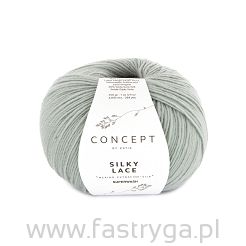 Włóczka Silky Lace kolor 187 szaro-lodowcowy