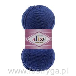 Włóczka Alize Cotton Gold 389 ciemnoniebieski