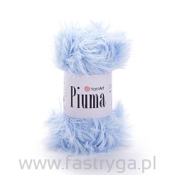 włóczka Piuma 4408 błękitny