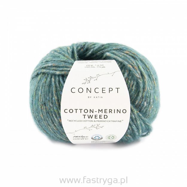 Cotton Merino Tweed 504