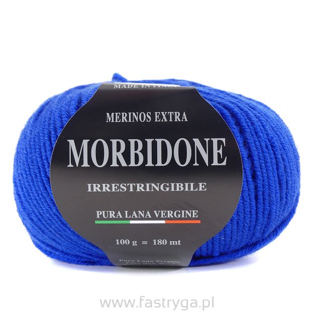 Włóczka Morbidone   3 chabrowy