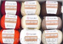 Włóczka Baby Cotton 425 pomarańczowy - 3