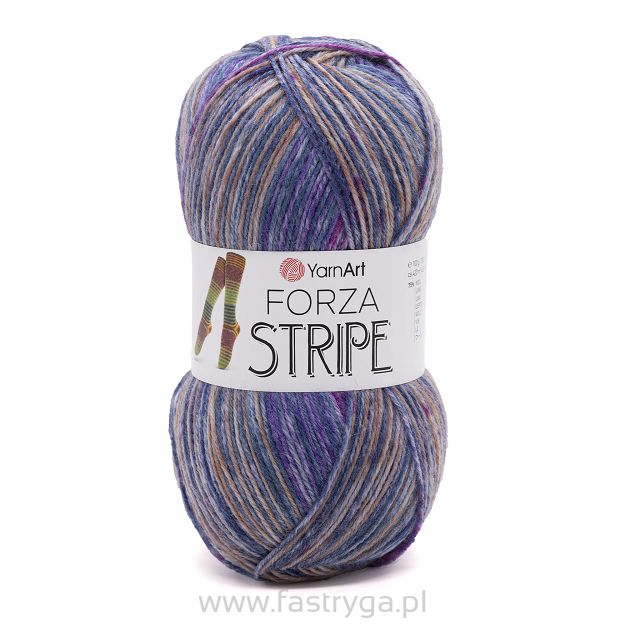 włóczka Forza Stripe kolor 2809