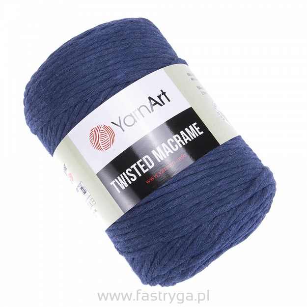 Twisted Macrame 4mm 761 jeans ciemny