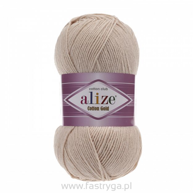 Włóczka Alize Cotton Gold 67 beżowy