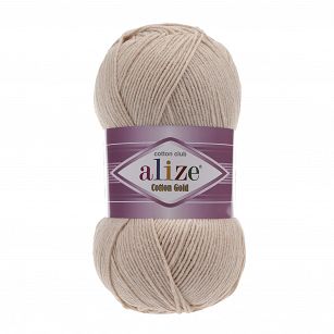 Włóczka Alize Cotton Gold 67 beżowy