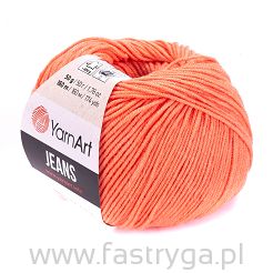 Włóczka  Jeans 23 brzoskwiniowy