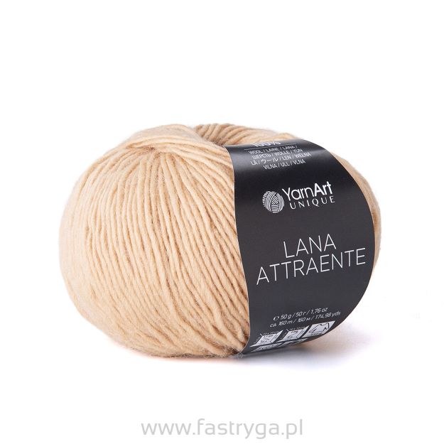włóczka Lana Attraente kolor 6604 beż