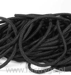 Guma do maseczek ochronnych. czarna