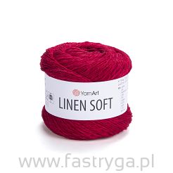 Włóczka Yarnart Linen Soft 7323 malina