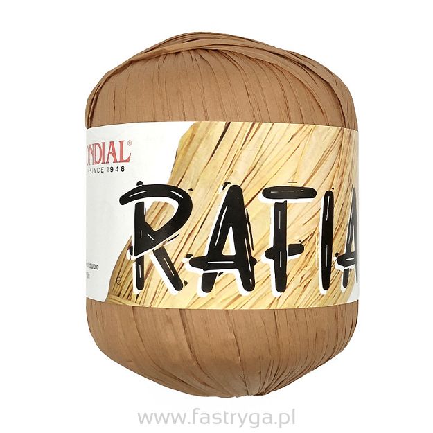 Włóczka Rafia beżowa 980