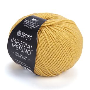 włóczka Imperial Merino kolor 3309 miodowy