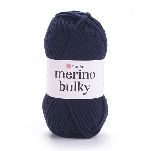 Włóczka YarnArt Merino Bulky 583 - ciemny granat