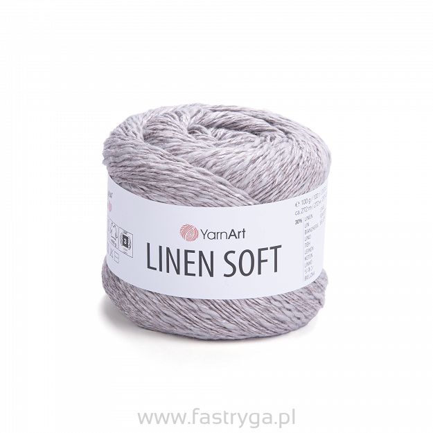 Włóczka Yarnart Linen Soft 7307 lniany