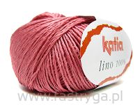 Włóczka Lino 100% kolor 30 koral - 2
