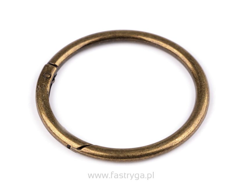 Kółko otwierane - karabińczyk  50 mm
