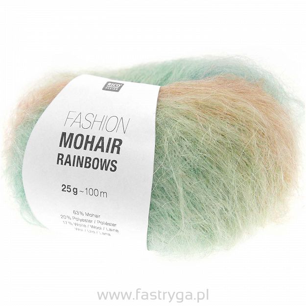 Fashion Mohair Rainbow   01