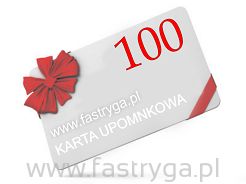 Karta upominkowa o wartości 100 zł.