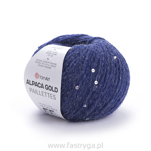 Alpaca Gold Paillettes kolor 9313