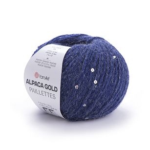 Alpaca Gold Paillettes kolor 9313