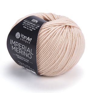 włóczka Imperial Merino kolor 3305 jasny beż