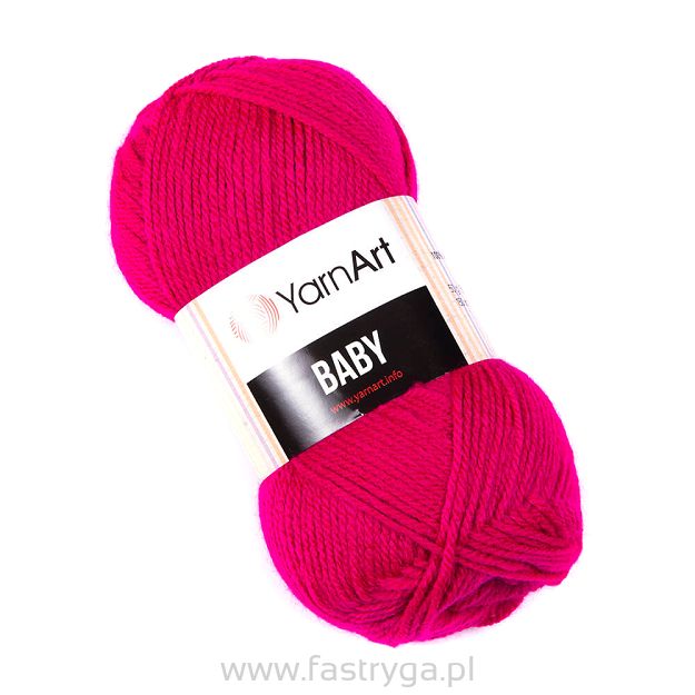 Włóczka akrylowa YarnArt Baby 8041 magenta