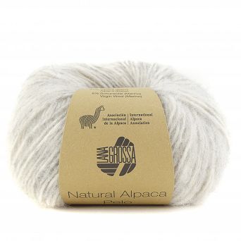 Włóczka Natural Alpaca Pelo  kolor 002