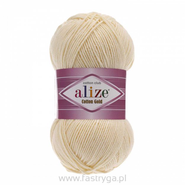 Włóczka Alize Cotton Gold  458 jasnobeżowa