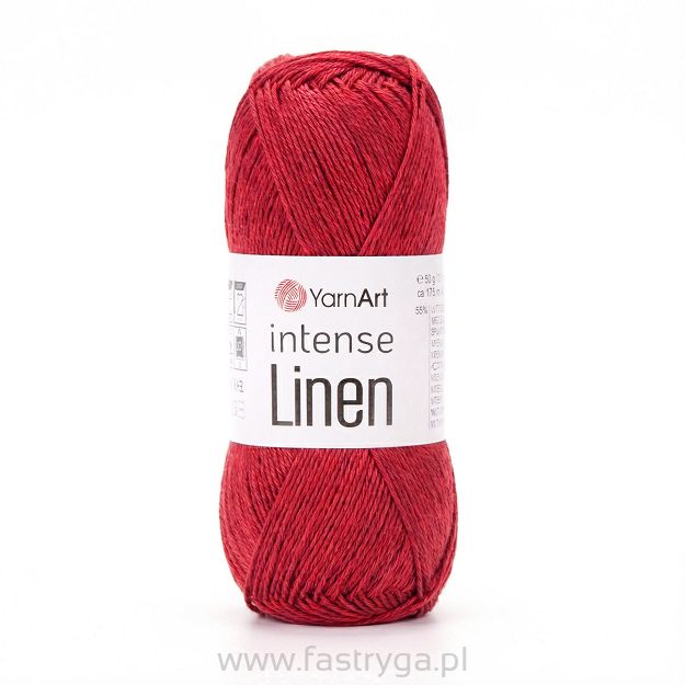Intense Linen  4115 ciemny czerwony