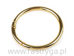 Kółko otwierane - karabińczyk  50 mm