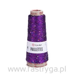 Włóczka z cekinami Paillettes 8009 fiolet