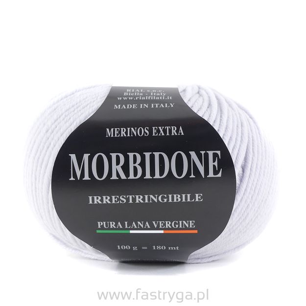 Włóczka  Morbidone   90 świetlisty popiel