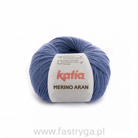 Merino Aran  45 niebieski