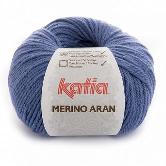Merino Aran  45 niebieski