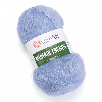 YarnArt Mohair Trendy 107 - błękit