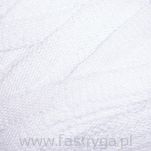 Włóczka tasiemkowa Ribbon kolor 751 biały - 2