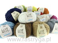 Love Wool kolor 127 oliwkowo-stalowy - 5