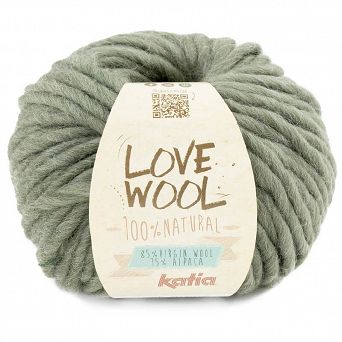 Love Wool kolor 127 oliwkowo-stalowy