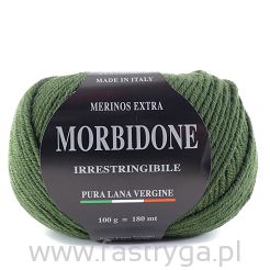 Włóczka Morbidone   6 ciemna zieleń