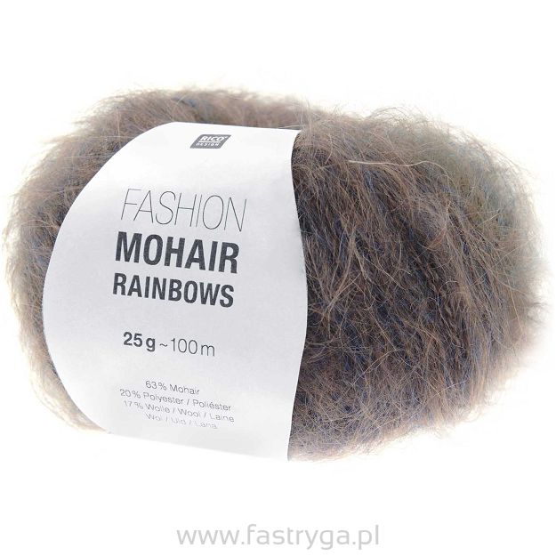 Fashion Mohair Rainbow   06
