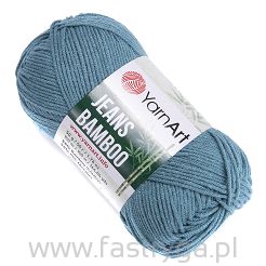 Niebieska włóczka Jeans Bamboo 121 Yarn Art