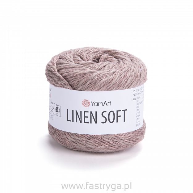 Włóczka Yarnart Linen Soft 7308 cappuccino