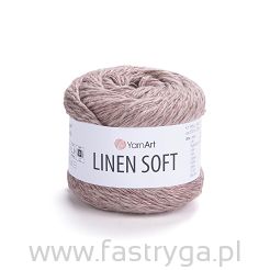 Włóczka Yarnart Linen Soft 7308 cappuccino