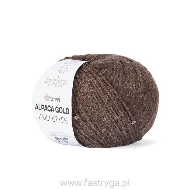 Alpaca Gold Paillettes kolor 9315